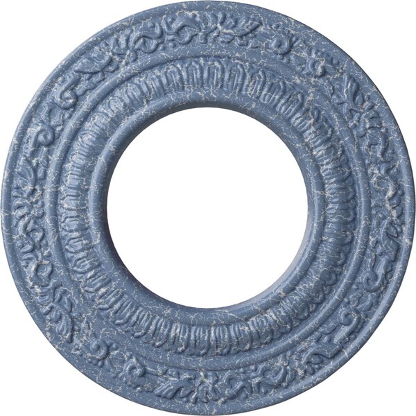 Ekena Millwork Andrea Ceiling Medallion (Canopies up to 4 1/8"), 8 1/8"OD x 4 1/8"ID x 1/2"P, Americana Crackle CM08ADAMC - main